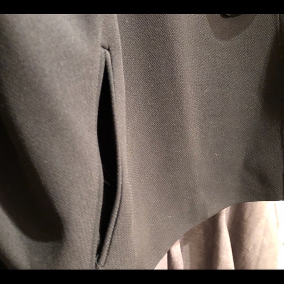 Ladies nygard black coat - Picture 6 of 8